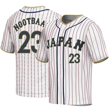 その他 LARS NOOTBAAR MATERIAL SIG PSA7 LARS NOOTBAAR WBC Japan embroidered Home baseball jersey
