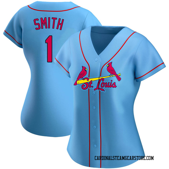 Women's St. Louis Cardinals Ozzie Smith Light Blue Alternate Jersey -  Authentic