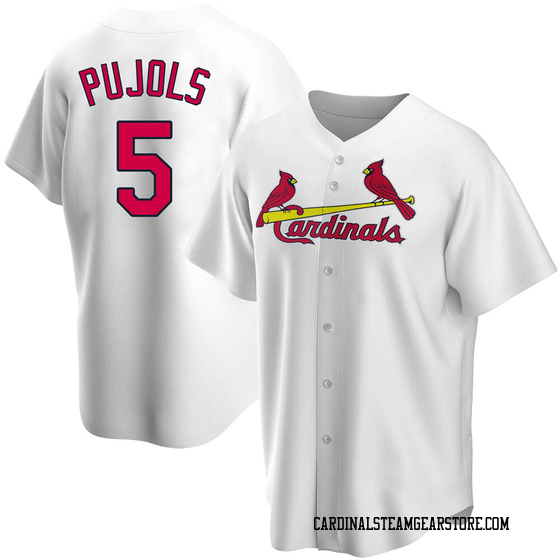 Youth St. Louis Cardinals Albert Pujols White Home Jersey Replica